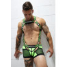 Breedwell Harnais Body Hybred Vert neon